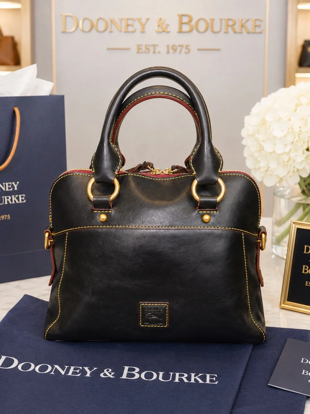 Dooney & Bourke Florentine Cameron Satchel